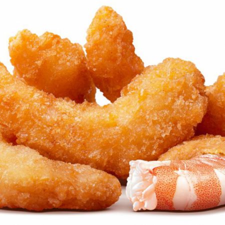 Креветки в панировке