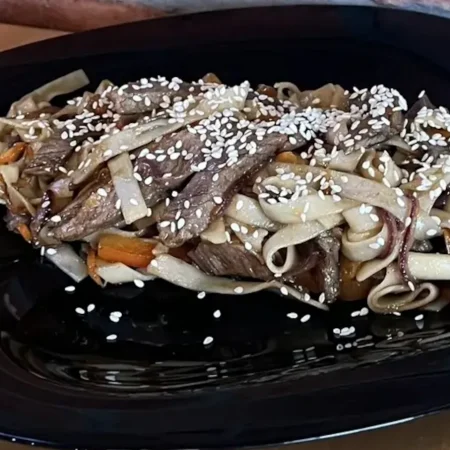 WOK с говядиной